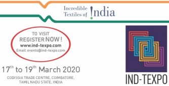Texprocil India's Reverse Buyer-Seller Meet `Ind-Texpo 2020' to be held from 17 - 19 March 2020